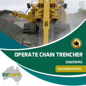 Operate Chain Trencher