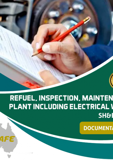 Refuel, Inspection and Maintenance