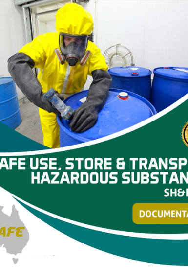 Safe Use and Storage of Hazardous Substances