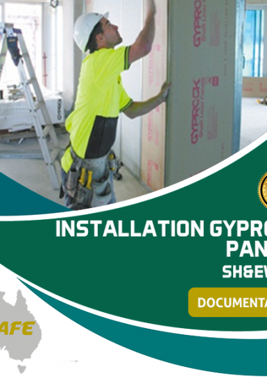 Installation Gyprock Panels