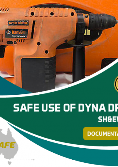 Safe Use of Dyna Drill