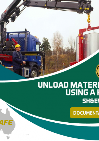 Unload Materials Using A HIAB